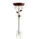 thumbnail image 2 of Comedero para Pájaros de Metal, Baño para Pájaros, Adorno de Jardín, Arte de Hierro, Decorativo, Retro, para Césped, Decoración de Patio Al Aire Libre, 2 of 8