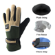 thumbnail image 3 of Guantes de escalada al aire libre para hombres y mujeres, línea de ciclismo de invierno, forro polar, estudiantes de esquí cálidos MFZFUKR CPB-US-XD438-1, 3 of 5