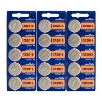 15 x Murata CR2016 - Battery, 3 V, CR2016, Lithium Manganese Dioxide, 90 mAh
