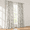 Blue Grey-52"W x 108"L (Pack of 2), variant on Blue Grey 52"W x 90"L (Pack of 2) Jacobean Floral Semi Sheer Curtains