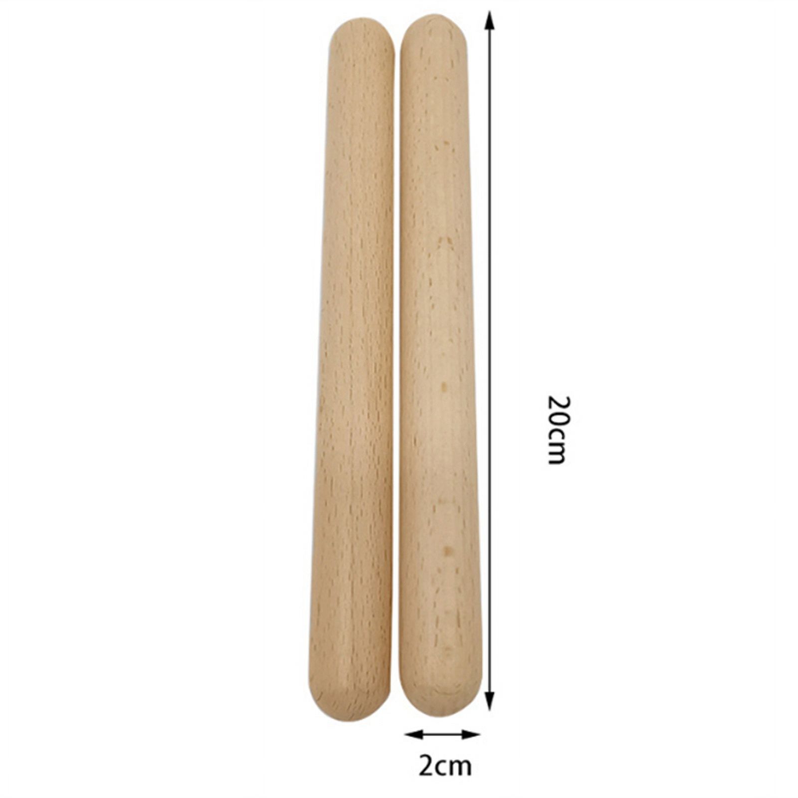 Rhythm Music Lummi Sticks for Kids, 16 Pack Sticks with Carry Bag, 8 Inch Children Mu xc4674