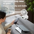 thumbnail image 3 of Four Speed Sprays Fan with Charging Capability, Mini Fan with Pedestal Clip, Suitable for Home and  Use, Compact,A, 3 of 8