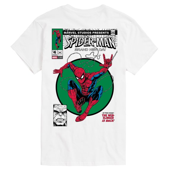 Spider-Man - Comic Book Cover Short Sleeve Graphic T-Shirt