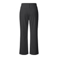 thumbnail image 3 of Work Pants for Women High Waist Wide Leg Stretchy Dress Pants Palazzo Business Casual Outfits Office Slacks with Pockets Button Stretchy(Grey,L), 3 of 4