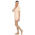 thumbnail image 2 of White Mark Women's Solid Short Pajama Set, 2 of 6