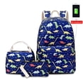 thumbnail image 1 of Juego De 3 Mochilas De Dinosaurio Para Niñas Y Niños, Mochila Escolar Ligera, Bolsa De Viaje Al Aire Libre Para Niños Cateissary  AP008182-02, 1 of 6