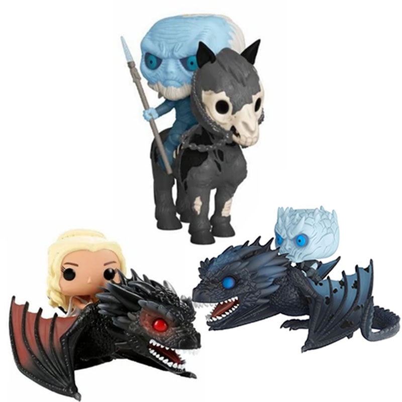 White Walker Pop Night King Dragon Game Of Thrones Funko Pop