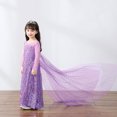 thumbnail image 4 of Robe Princess pour Filles, Robe de Reine de Luxe, Déguisement pour Enfants, Costumes de Fête d'Halloween et de Noël, Ensemble de Tenue pour Anniversaire Cosplay, 4 of 6