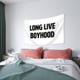 thumbnail image 3 of Tapiz de pared LONG LIVE BOYHOOD 150x90 cm en microtela, 3 of 4
