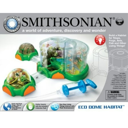 Smithsonian Eco Dome Habitat with Triops NEW
