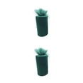 thumbnail image 1 of fastboy Rouleau de Tulle Polyester Disponible Grand Gamme d'Utilisations pour Mariages DIY Essentiels de Mariage Vert malachite 2Ensemble, 1 of 6