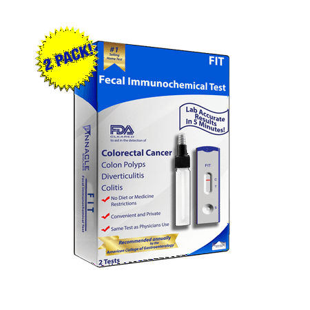 Second Generation FIT® At Home Colon Cancer Test 2 (Best Test For Colon Cancer)