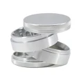 thumbnail image 3 of Molinillo de cocina de 4 piezas fabricado en metal para triturar y triturar hierbas, especias, tabaco, plantas, hojas de té, etc., 3 of 6