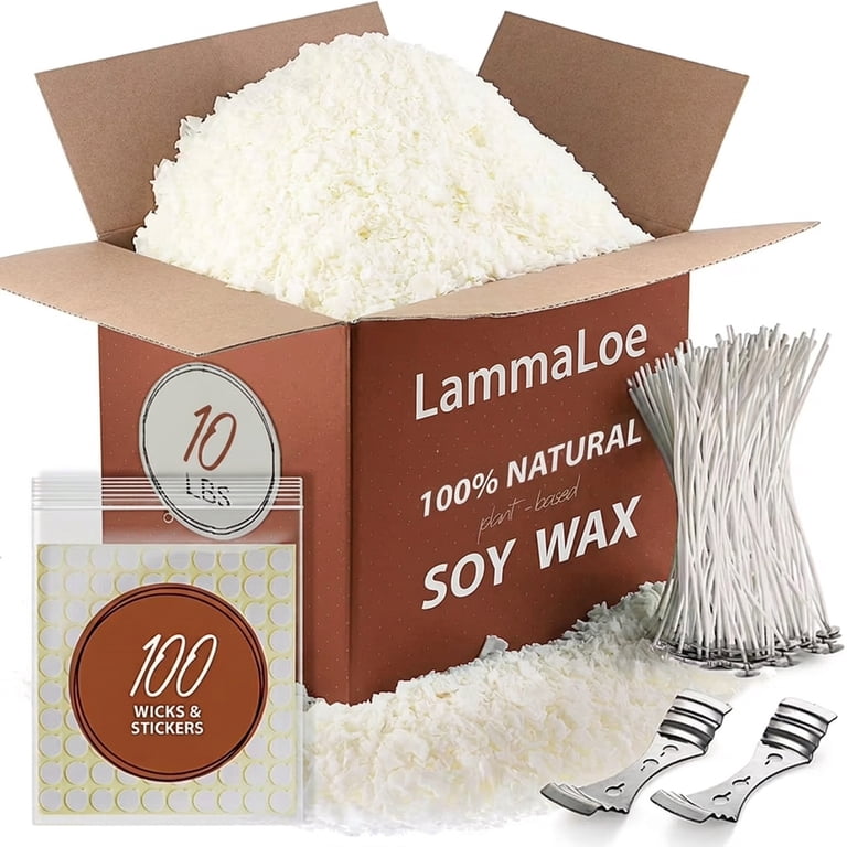Lammaloe Soy Candle Making Kit, 10 lbs with Accessories photo 1