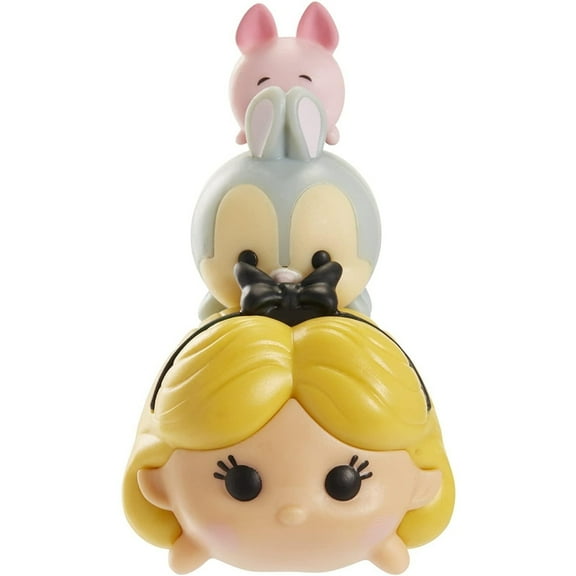 Disney Tsum Tsum Series 2 Piglet, Thumper & Alice Mini Figures, 3 Pack