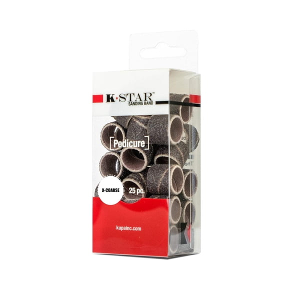 Kupa Pedicure Sanding Bands X Coarse #SB-XCRSE-25
