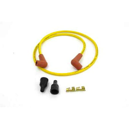 Yellow Copper Core 7mm Spark Plug Wire Kit,for Harley Davidson,by