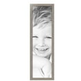 thumbnail image 2 of ArtToFrames 11" x 39" Silver Picture Frame, 11x39 inch Silver MDF Poster Frame (WOM-4642), 5 Pack, 2 of 7