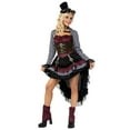 thumbnail image 2 of Morph Womens Deluxe Steampunk Costume Hat Ladies Victorian Gothic Fancy Dress Halloween Black XL, 2 of 6