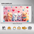 thumbnail image 6 of LUUFILx Cute Puppy Banner Backdrop for Kids Party Decoration Photography Props Baby Shower Lawn Event Background Daisy Dog Theme Wall Decor, 6 of 9
