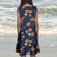 thumbnail image 4 of Viikei Women's Casual Summer Tank Dress Sleeveless,Women's Fashion Holiday Summer Solid Color Sleeveless Party Beach Dress Blue XXL, 4 of 6