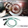 thumbnail image 3 of Unique Bargains 2 Pcs Rear Wheel Brake Pad Wear Sensor No.1843313 Disc Brake Pad Wear Indicator Sensor for Ford Transit 2013-2024, 3 of 6