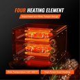 thumbnail image 4 of Electric Countertop Pizza Oven 12" Adjustable Temperature 0-120Min Timer, 4 of 6