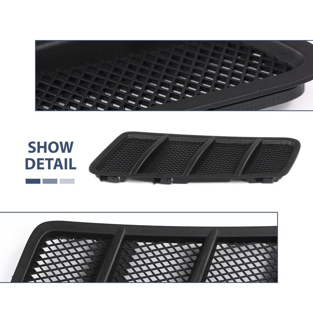 Hood Air Vent Grille Cover Left Side Fit for 2013-2015 Mercedes Benz W166 GL350