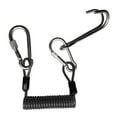 thumbnail image 2 of LOVIVER Scuba Diver Hook & Coil Longe Pivotante Clip Noir, 2 of 7
