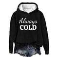 thumbnail image 2 of AXXD Black Basic Tunic Tshirts Shirts for Women Summer 2024 Trendy Top Socket Leopard Print Winter Thirt Comfortable Long Sleeve Coat, 2 of 4