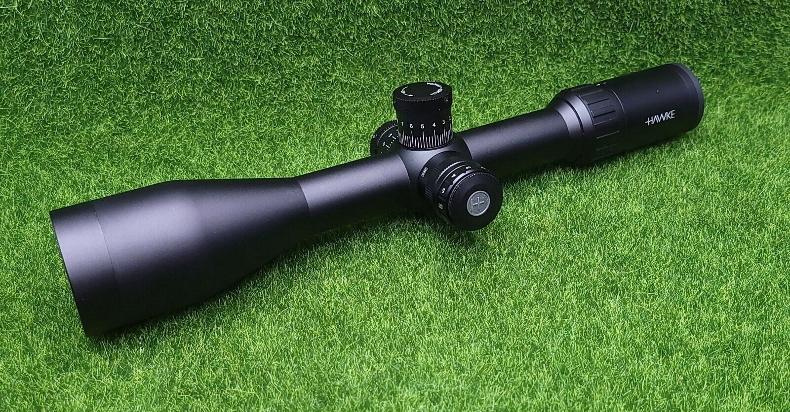 Hawke Sport Optics Vantage Rifle Scope, 4-16x50mm IR SF, 30mm Tube, SFP, Rimfire .22 LR HV Reticle, Black
