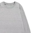 thumbnail image 4 of Cethrio Kids Boys Girls Toddlers Long Sleeve Sweatshirt Round Neck Pullover Casual Gray Tops Size 11 Years, 4 of 5