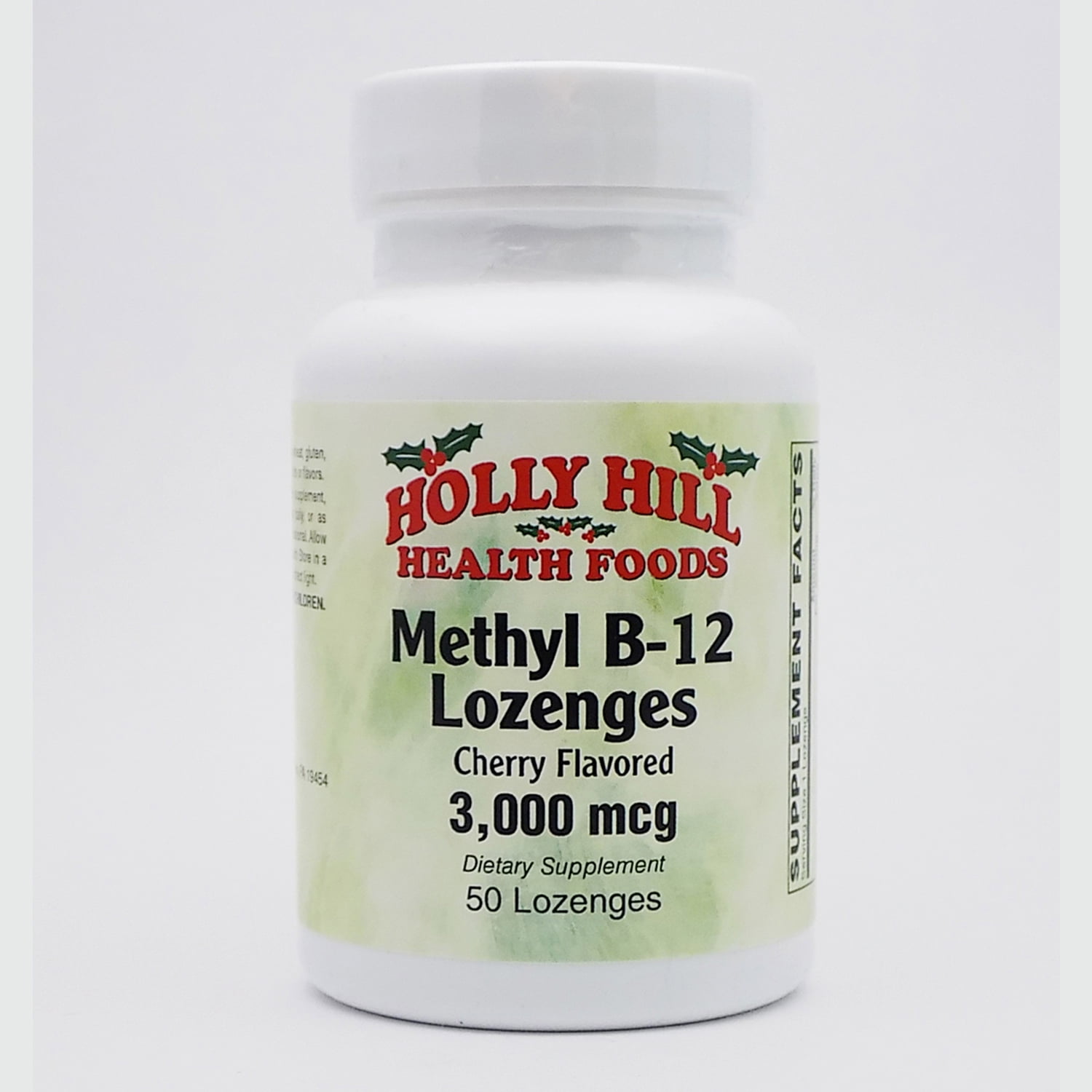 Holly Hill Health Foods, Methyl B12, Cherry, 50 Lozenges