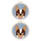 thumbnail image 1 of Bearachild Kit de agujas de punzón, bordado de perro Animal de costura DIY para niños adultos, principiante D Type2, 1 of 1