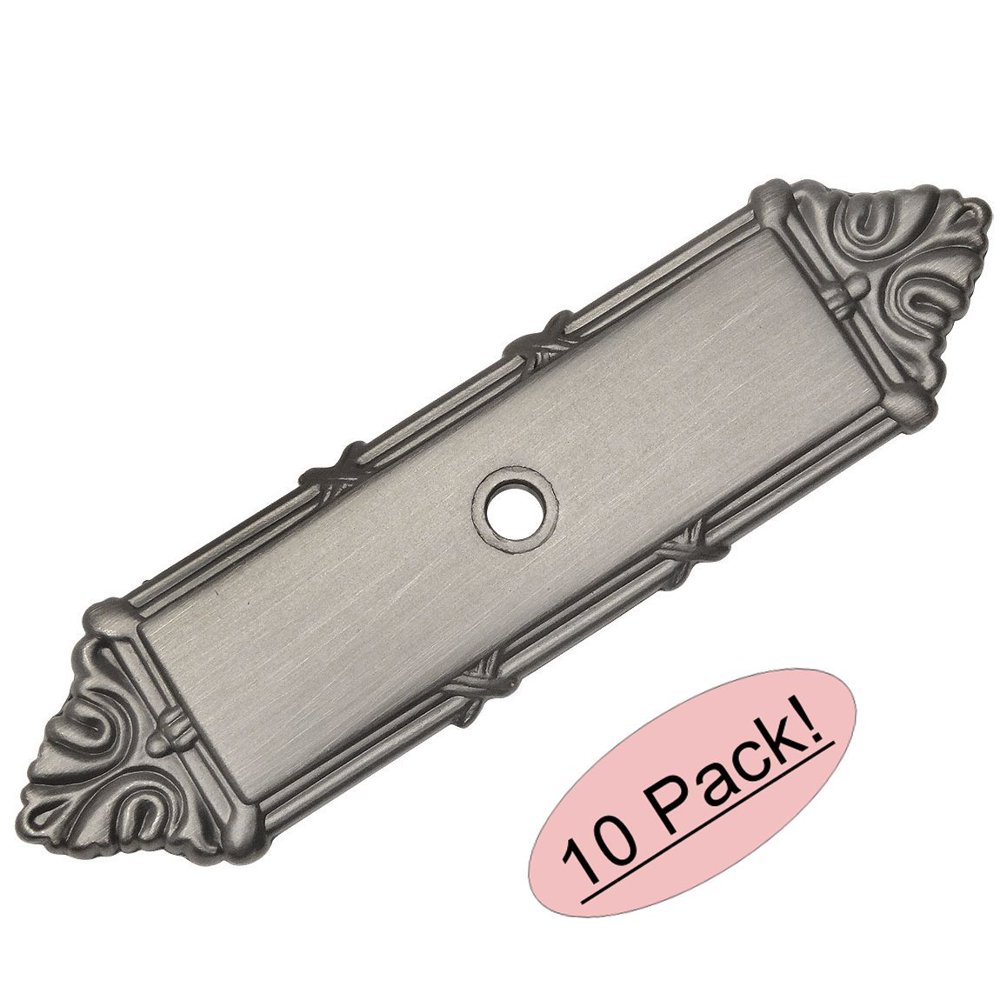 Cosmas 9467AS Antique Silver Hardware Knob Backplate / Back