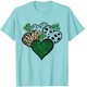thumbnail image 4 of Camisetas de Manga Corta para las Mujeres de Moda Imprimir Cuello Redondo Camiseta, Mezcla de Poliéster Ligero para Primavera Verano Otoño, 4 of 8