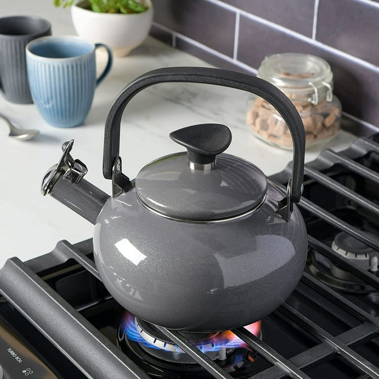 Kenmore 1.5 Quarts Stainless Steel Whistling Stovetop Tea Kettle & Reviews