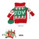 thumbnail image 4 of Funda para botella de vino de Navidad, decoración para botella de Navidad, regalos de Navidad, suéter elástico de punto para botella de vino de 4 piezas con sombrero, lindo muñeco de nieve, 4 of 4