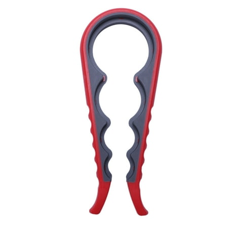 

1PCS New multi-functional four-in-one bottle opener kitchen can opener red