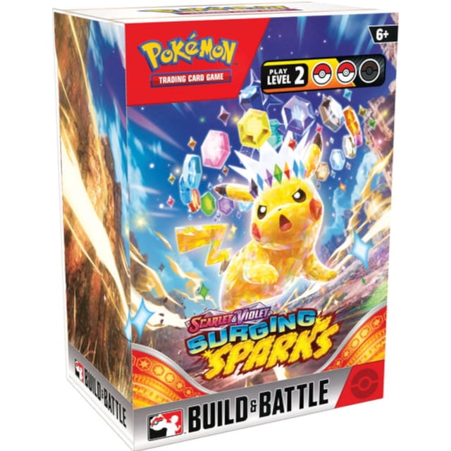 Pokemon TCG: Scarlet & Violet - Surging Sparks Build & Battle Box