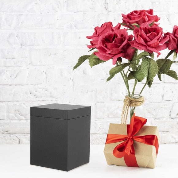 LIFKOME Caja De Regalo Con Para Preservadas Con Acabado En