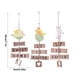thumbnail image 5 of Billuyoard Adorno colgante de de Pascua pájaro ligero casa encanto colgante puerta de casa Anti-deformación banquete decoración Oficina Kits de decoración para fiestas, 5 of 6