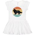 thumbnail image 3 of Inktastic Sheltie Dog Gift Retro Girls Baby Dress, 3 of 5