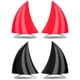 thumbnail image 1 of 4pcs Demon Horn Diy Adorno para la motocicleta de la bicicleta Casco de motocicleta Casco de esquí, 1 of 4