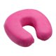 thumbnail image 4 of Almohada cervical de viaje con espuma viscoelástica, ergonómica, en forma de U, con soporte para el cuello. Almohada portátil para dormir, con funda e Rosa roja, 4 of 9