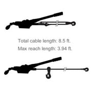 Heavy Duty Manual 4 Ton Lever Hoist Power Puller Winch Block Hand Ratcheting