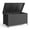 Black, variant on Dovov 158 Gallon Deck Box, Large Wicker Outdoor Storage Box PE Rattan Storage Bin Waterproof with with Flip Lid for Backyard Patio Furniture Cushions, Gardening Tools, Pool Supplies, Brown