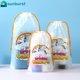 thumbnail image 2 of Arco iris unicornio cordón bolsas de almacenamiento/viaje impermeable bolsa de embalaje para organizar ropa zapatos bragas calcetines huangjie unisex, 2 of 2
