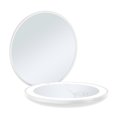 thumbnail image 1 of Compact Mirror 3.5" Rechargeable Pocket Mirror (White), 1 of 5