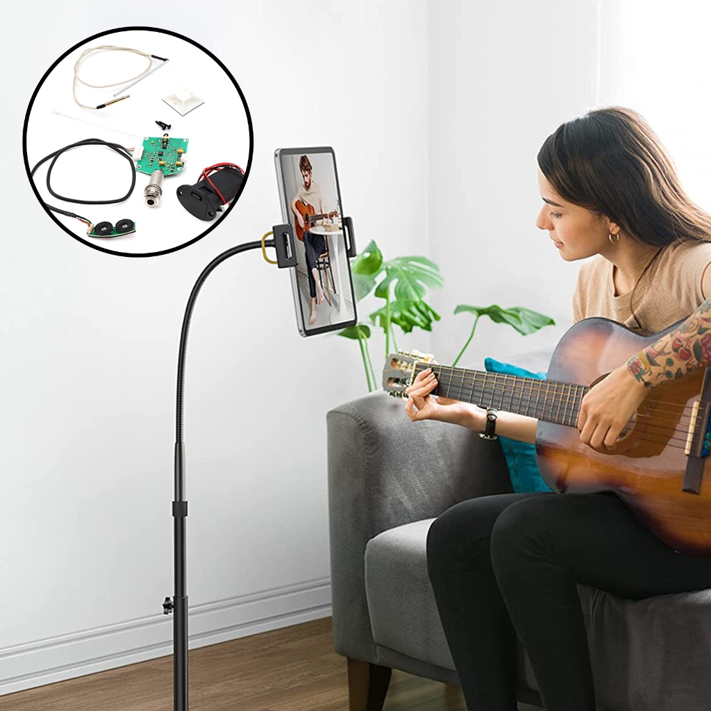 Yokua Acoustic Guitar Preamp System Guitar Part Piezo Pickup Guitar Pickup